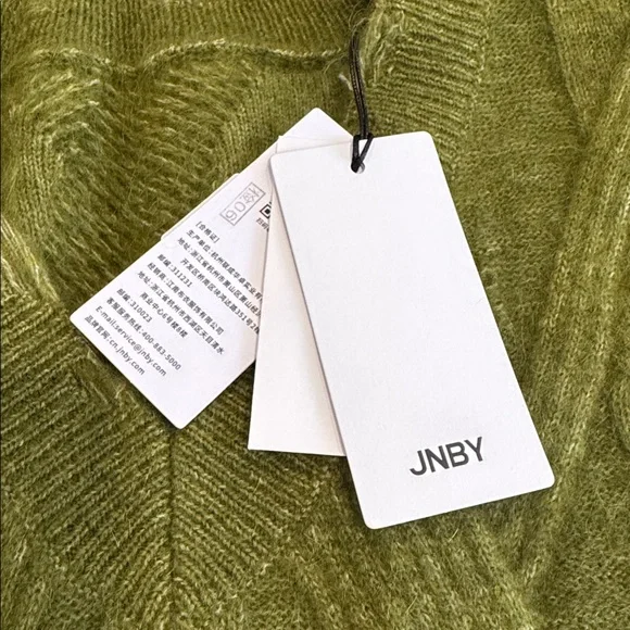 JNBY Green Cable Knit Sweater Vest - Picture 10 of 10